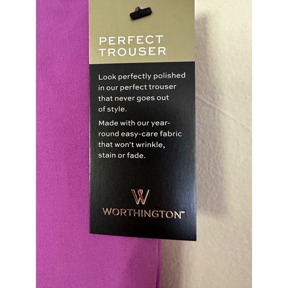 NWT Worthington The Perfect Trouser size 14P - Picture 7 of 8